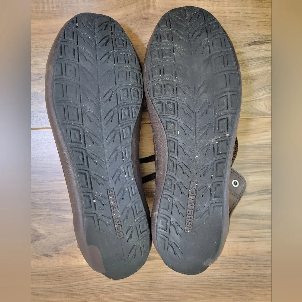 Converse brown leather, size US 10 - Picture 5 of 14